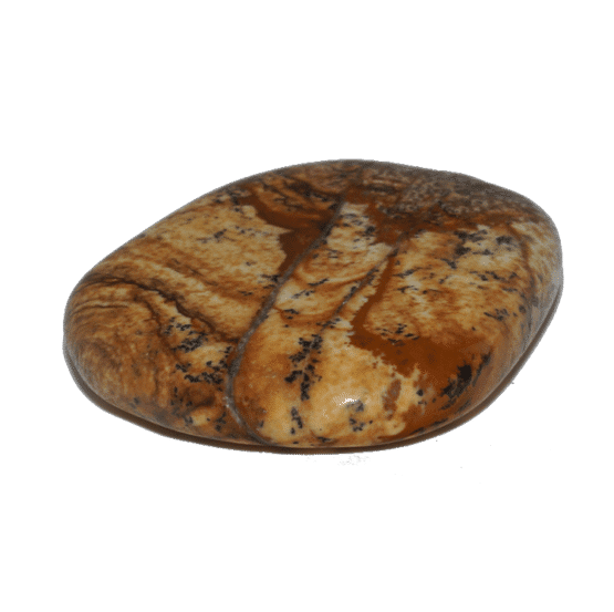 Jaspe Paysage Pierre Plate