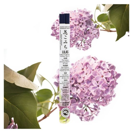 Encens japonais – Lilas – 35 bâtonnets