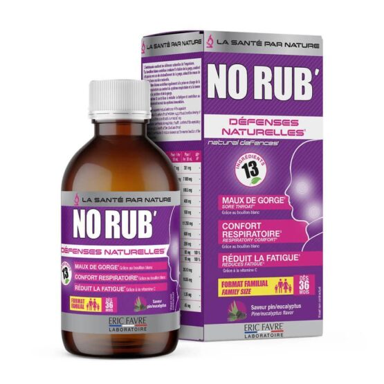 No Rub’  – Défenses naturelles Flacon 200ml