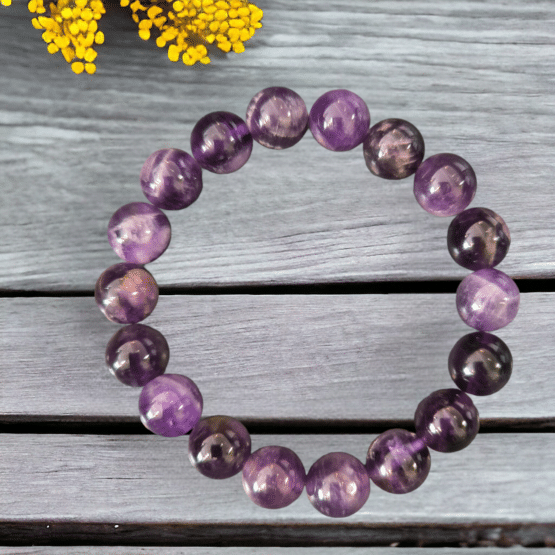 Bracelet Amethyste 10mm