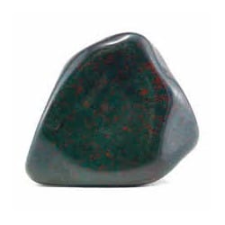 Héliotrope ou Jaspe Sanguin Pierre Roulée