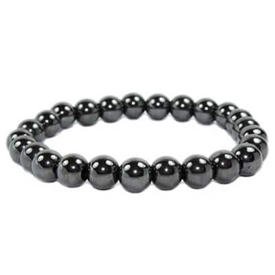 Bracelet Hématite non magnétique 8mm