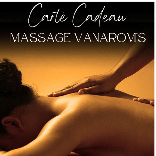 Bon cadeau Massage Signature Vanarom&rsquo;s