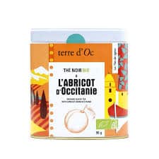 Thé Noir BIO Abricot d&rsquo;Occitanie Terre D&rsquo;oc