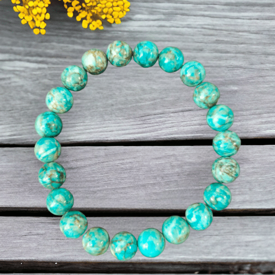 Bracelet Turquoise Africaine 8mm