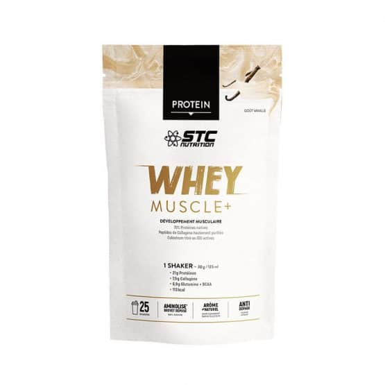 STC WHEY MUSCLE+ Vanille 750G