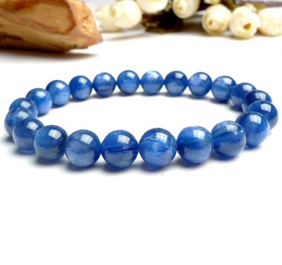 Bracelet Cyanite 8mm 