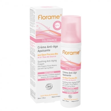 Florame  Tolérance – crème anti-âge apaisante – 50ml