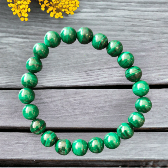Bracelet Malachite 8 mm