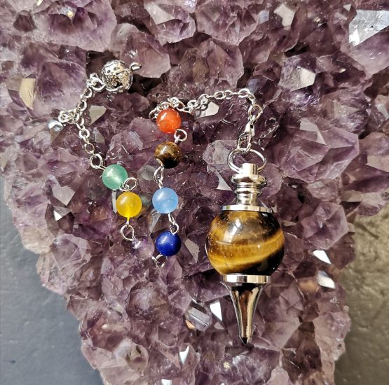 Pendule sephoroton Oeil de tigre