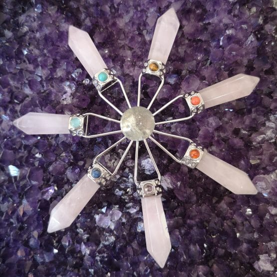 Générateur d&rsquo;énergie Quartz rose