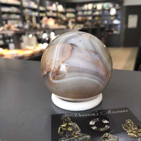 Agate du Botwana Sphère 820gr