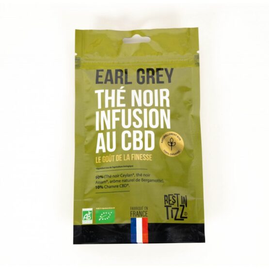 THÉ NOIR EARL GREY BIO AU CBD