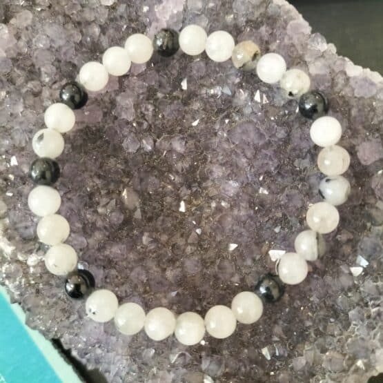 Bracelet Quartz Tourmaline 6mm