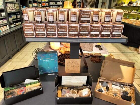 Bougie lithotherapie Protection 130gr