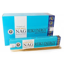 L’encens Golden Nag Reiki Energy bâton