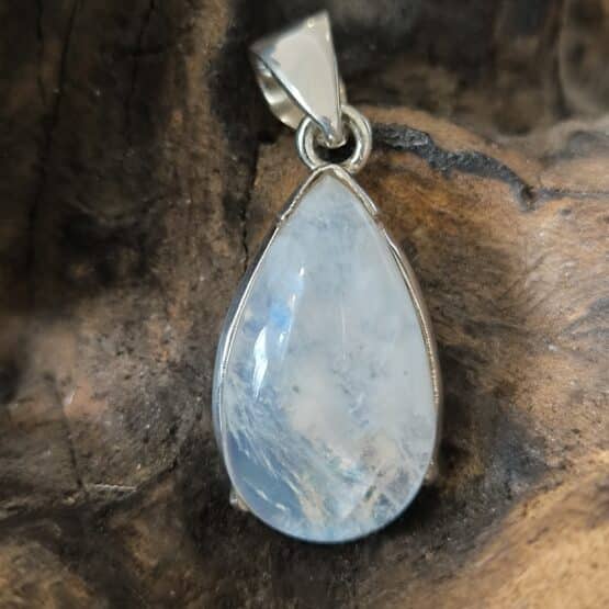 Pendentif Pierre de Lune Monture Argent 925 Réf 4687