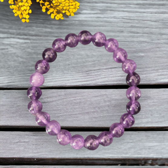 Bracelet Améthyste 8mm