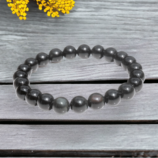 Bracelet Obsidienne Oeil Celeste