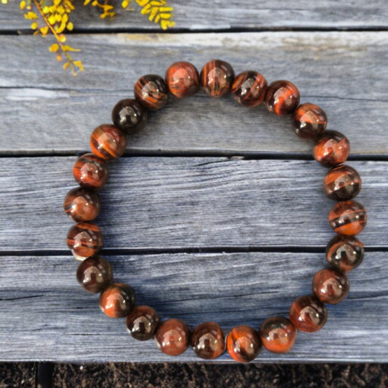 Bracelet Oeil de Taureau 8mm