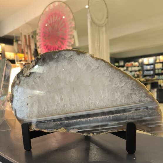 Agate du Botswana Tranche Cristallisé 2.207kg Réf 5339