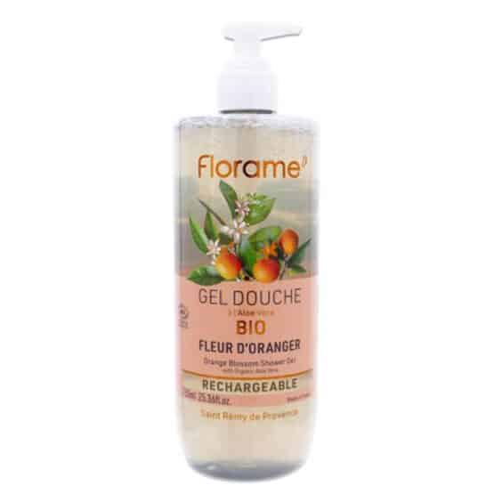 Florame GEL DOUCHE BIO Fleur d&rsquo;Oranger Rechargeable 750 ML
